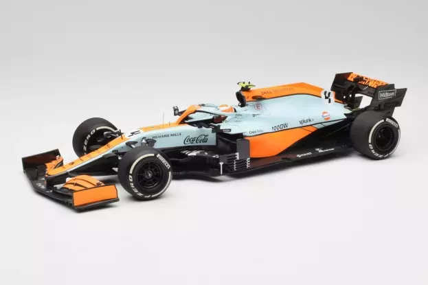 Minichamps Mclaren F1 Mcl35l Team Mclaren N 4 3rd Monaco Gp 2021 Lando Norris 1:18 530212404